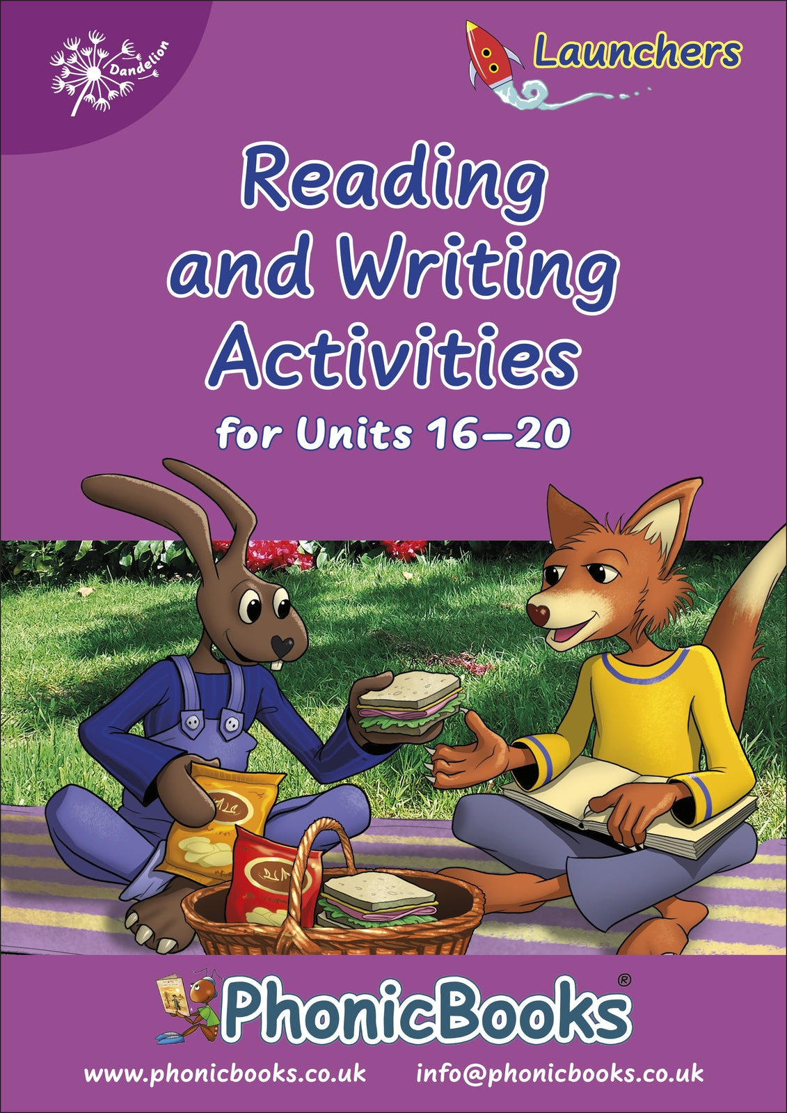 Dandelion Launchers units 16-20 Reading and Writing Activities